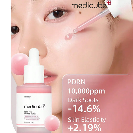 K-Beauty 30ml Salmon DNA PDRN Pink Peptide Serum, Peptide, Niacinamide, Uneven Skin Tone,Hydrating & Firming, Korean Skincare
